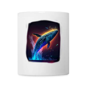 Blauwal - Tasse - Weiß - Vorne
