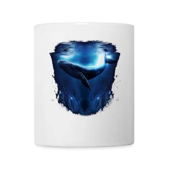 Blauwal - Tasse - Weiß - Vorne