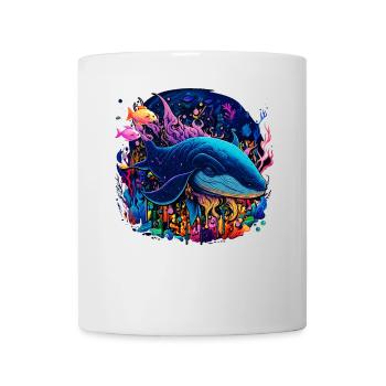 Blue Whale - Tasse - Weiß - Vorne