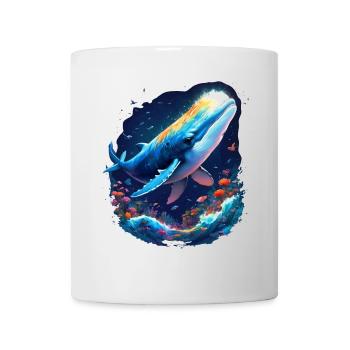 Blauwal - Tasse - Weiß - Vorne