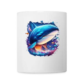 Blauwal - Tasse - Weiß - Vorne
