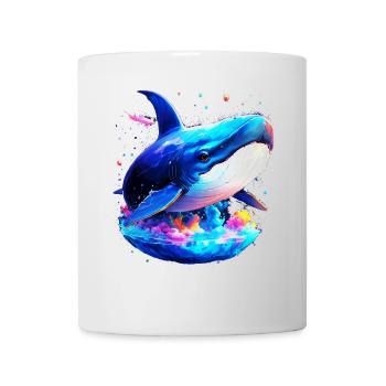Blauwal - Tasse - Weiß - Vorne