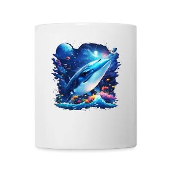 Blauwal - Tasse - Weiß - Vorne