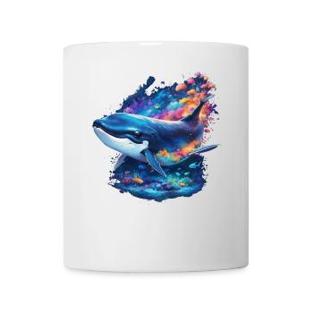 Blauwal - Tasse - Weiß - Vorne