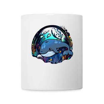Blauwal - Tasse - Weiß - Vorne