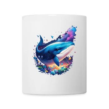 Blauwal - Tasse - Weiß - Vorne
