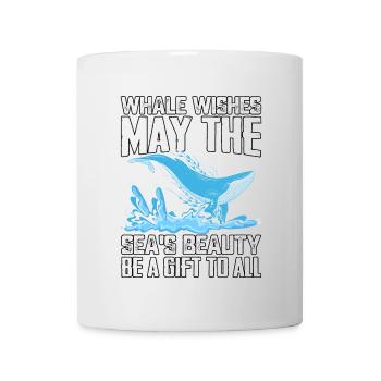 Que la beauté de la mer soit un cadeau pour tous - Mug blanc - blanc - Devant