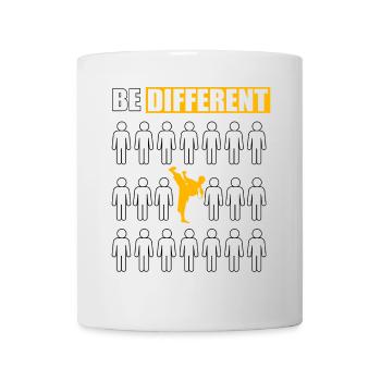 Soyez différent Taekwondo - Mug blanc - blanc - Devant