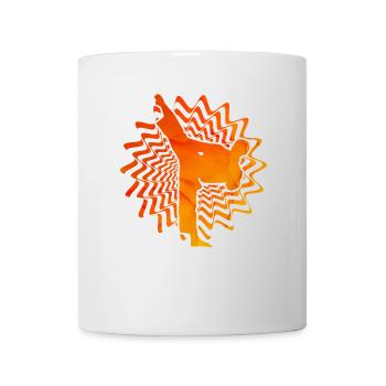 Taekwondo - Tasse - Weiß - Vorne