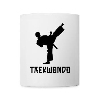 Taekwondo - Tasse - Weiß - Vorne