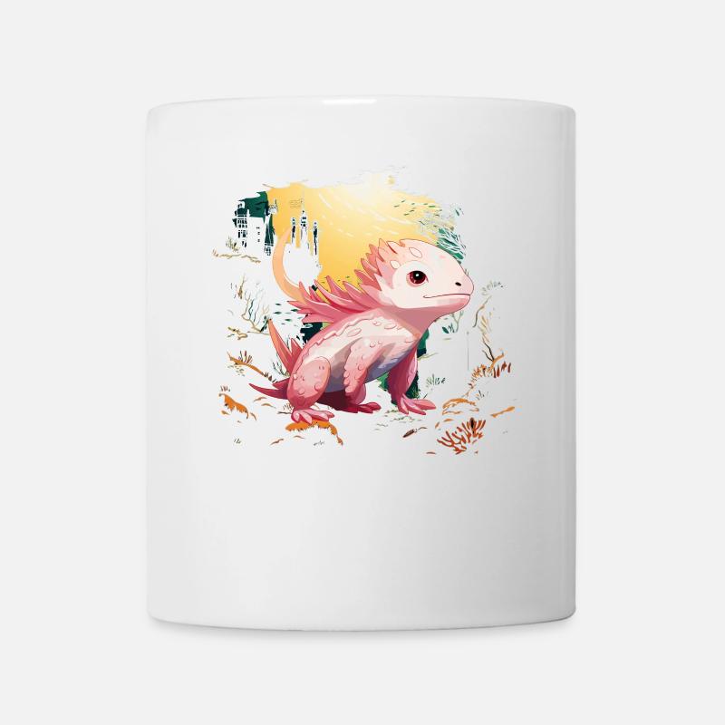 Axolotl - Tasse - Weiß