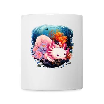 Axolotl - Tasse - Weiß - Vorne