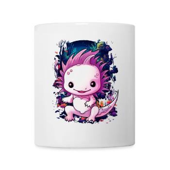 Axolotl - Tasse - Weiß - Vorne