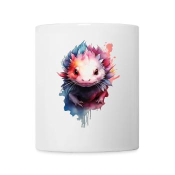 Axolotl - Tasse - Weiß - Vorne