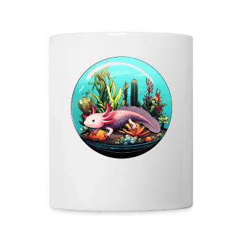 Axolotl - Tasse - Weiß - Vorne