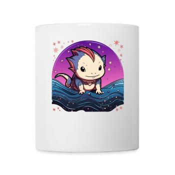 Axolotl - Tasse - Weiß - Vorne