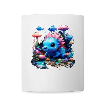 Axolotl - Tasse - Weiß - Vorne