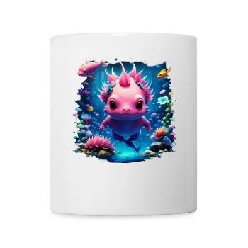 Axolotl - Tasse - Weiß - Vorne