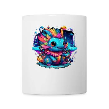 Axolotl - Tasse - Weiß - Vorne