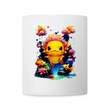 Axolotl - Tasse - Weiß - Vorne