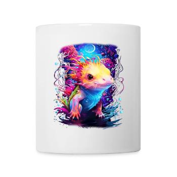 Axolotl - Tasse - Weiß - Vorne