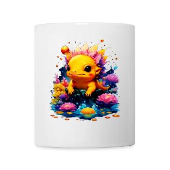 Axolotl - Tasse - Weiß - Vorne