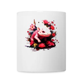 Axolotl - Tasse - Weiß - Vorne