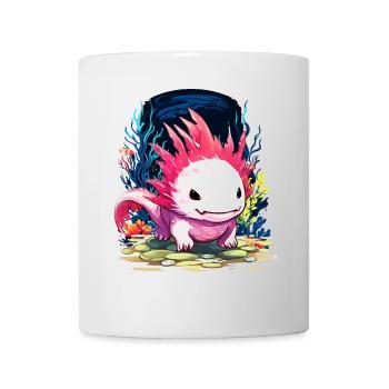 Axolotl - Tasse - Weiß - Vorne