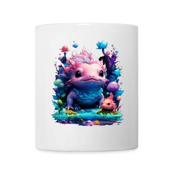 Axolotl - Tasse - Weiß - Vorne