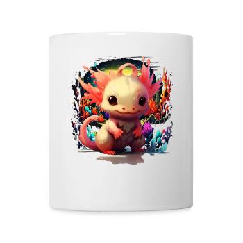Axolotl - Mug blanc - blanc - Devant