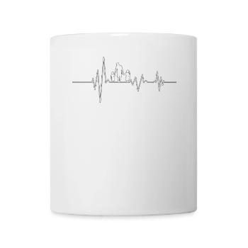 Heartbeat-Familie - Tasse - Weiß - Vorne