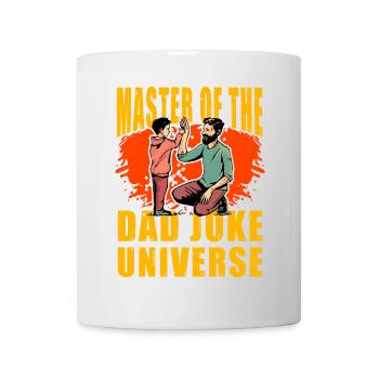 Meister des Dad-Joke-Universums - Tasse - Weiß - Vorne