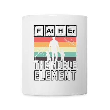 Père le noble élément - Mug blanc - blanc - Devant