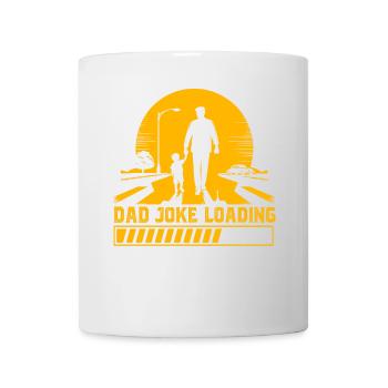 Papa-Witz wird geladen - Tasse - Weiß - Vorne