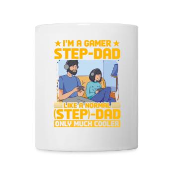 Ich bin ein Gamer-Stiefvater wie ein normaler Stiefvater - Tasse - Weiß - Vorne