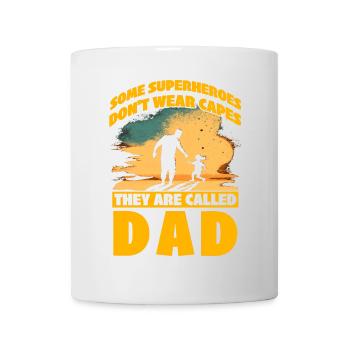 Einige Superhelden tragen keine Umhänge, wie sie genannt werden - Tasse - Weiß - Vorne