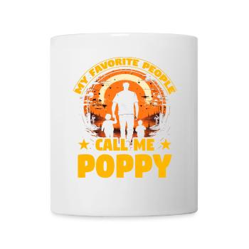My favorite People call me Poppy - Mug - white - Front