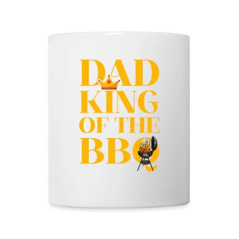 Dad King of the BBQ - Mug - white - Front