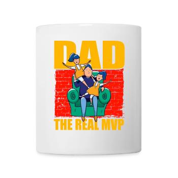 Papa - Tasse - Weiß - Vorne