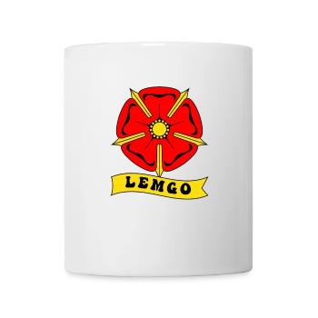 Lipperland Ostwestfalen Lippische Rose Lippe Lemgo - Tasse - Weiß - Vorne