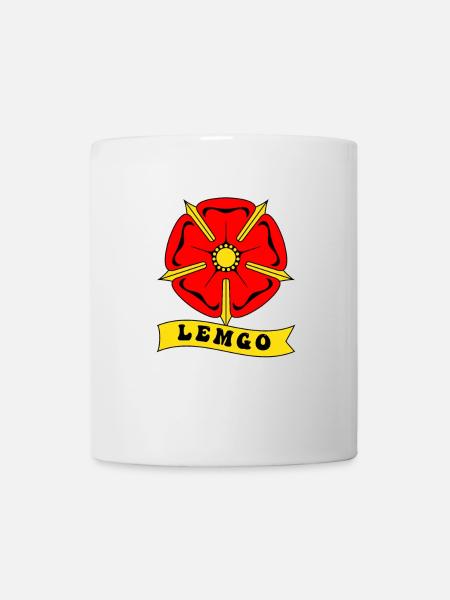 Lipperland Ostwestfalen Lippische Rose Lippe Lemgo - Tasse - Weiß