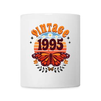 Papillon Year 1995 Woman 30 Years Anniversary - Mug - white - Front