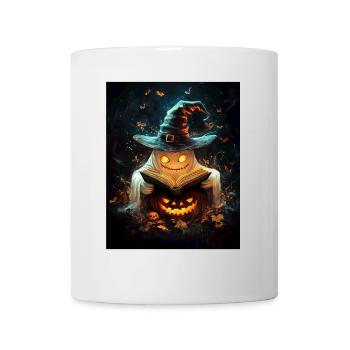 Cadeau d’Halloween Femmes Citrouille Hommes Enfants - Mug blanc - blanc - Devant