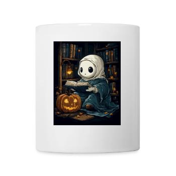 Cadeau d’Halloween Femmes Hommes Enfants Décoration - Mug blanc - blanc - Devant