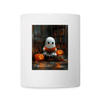 Cadeau d’Halloween Femmes Hommes Enfants Décoration - Mug blanc - blanc - Devant