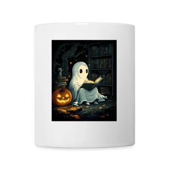 Halloween Geschenk Frauen Geist Männer Kinder Deko - Tasse - Weiß - Vorne
