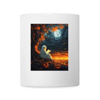 Halloween Geschenk Frauen Geist Männer Kinder Deko - Tasse - Weiß - Vorne