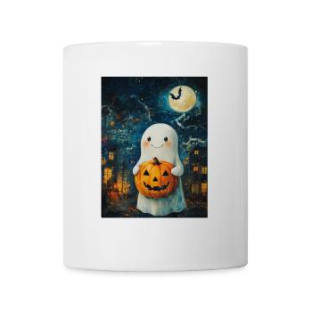 Cadeau d’Halloween Femmes Hommes Enfants Décoration - Mug blanc - blanc - Devant