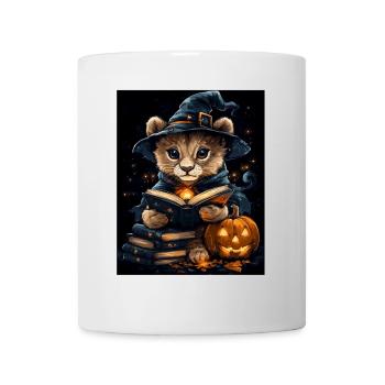 Halloween Cadeau Femmes Lion Hommes Enfants Décoration - Mug blanc - blanc - Devant