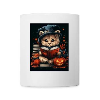 Halloween Cadeau Femmes Lion Hommes Enfants Décoration - Mug blanc - blanc - Devant